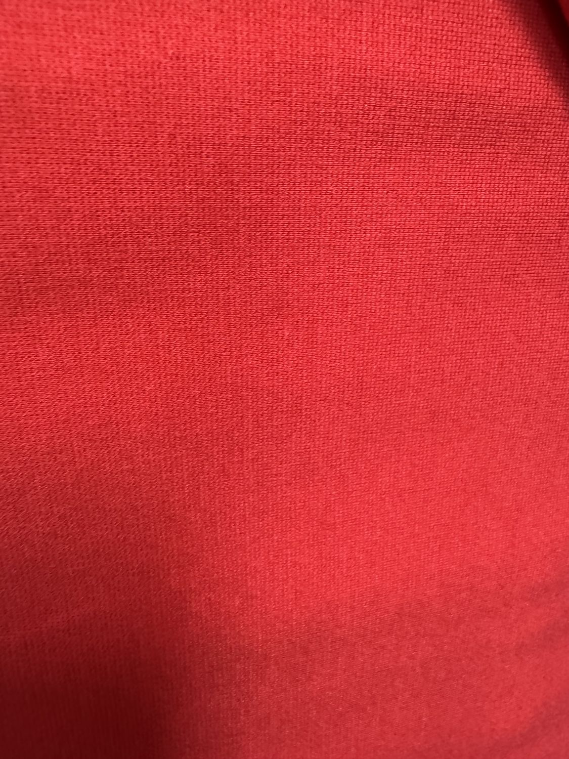 Ponte Knit Red Rayon Nylon Spandex