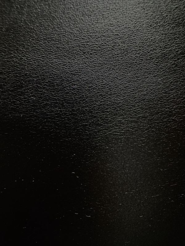 Black Stretch Faux Leather Knit 11864