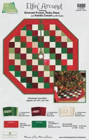 Elfin Around Tree Skirt Class