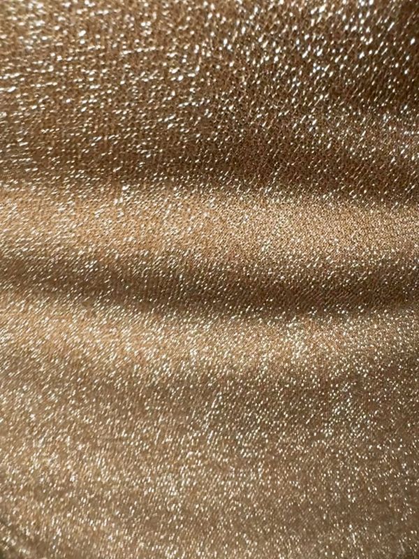 Champagne Fashion Knit Poly/Spandex/Lurex