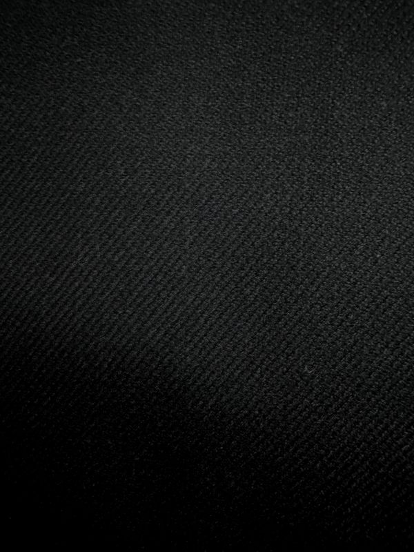 100% Wool Black Heavy