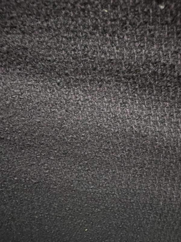 Black 100% Wool Coating