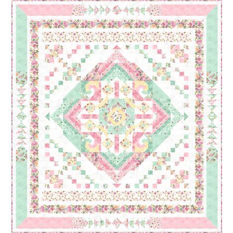 Peony Blossoms Block of the Month