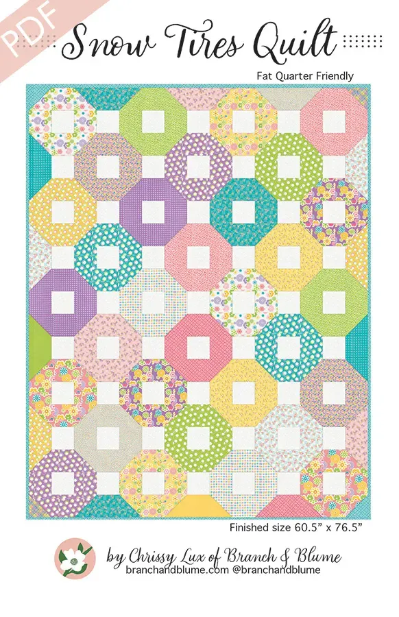 Snow Tires Quilt Pattern
