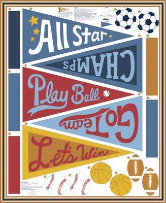 All Star Cut And Sew Panel