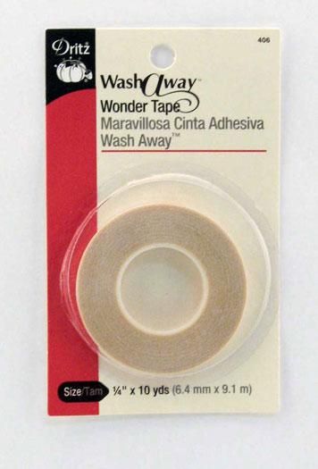 Wash Away Wonder Tape 1/4"x10yd