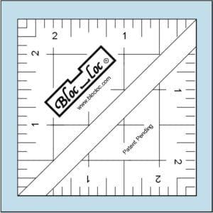 2.5 Bloc-Loc Half Square Triangle Ruler
