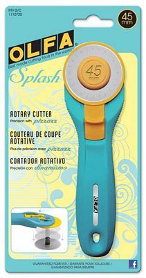 Splash Olfa 45mm RTY-2/C 45MM Rotary Cutter Aqua