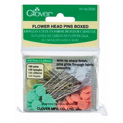 Flower Head Pins Boxed 100ct