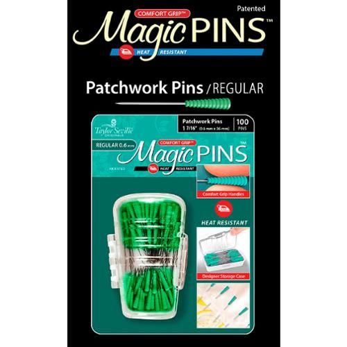 Magic Patchwork Pins Reg 1-7/16" 100ct.