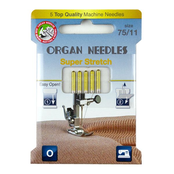 Organ Super Stretch 75/11 Needles