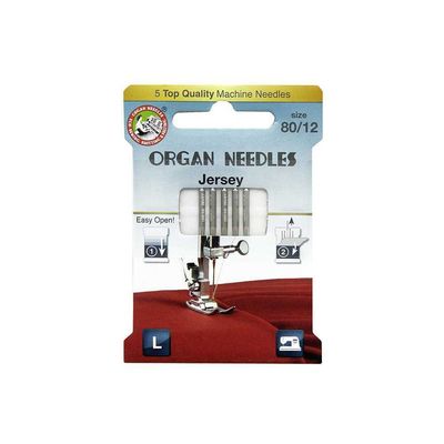 Organ Jersey 80/12 Needles