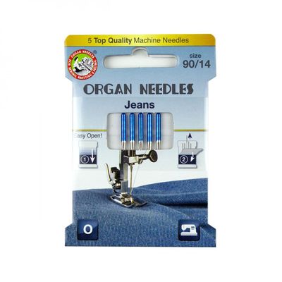 Organ Jeans 90/14 Needles