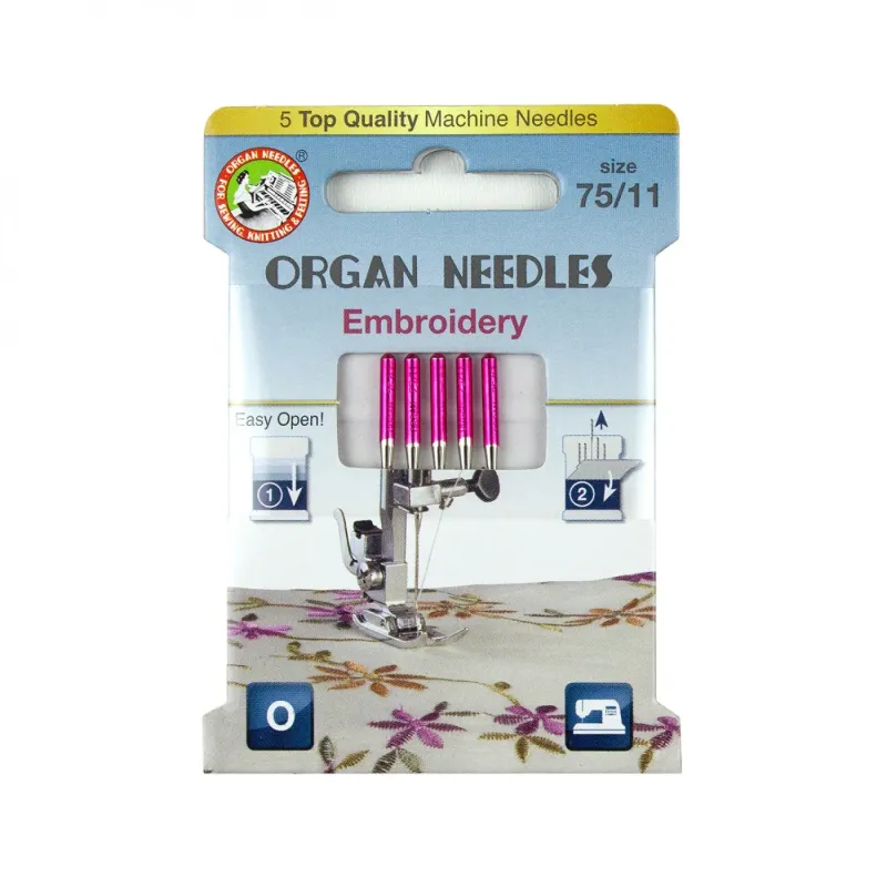 Organ Embroidery 75/11 Needle