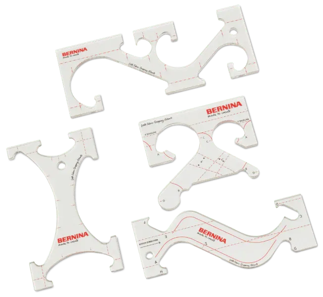 Border Ruler Kit 4 pcs. Bernina