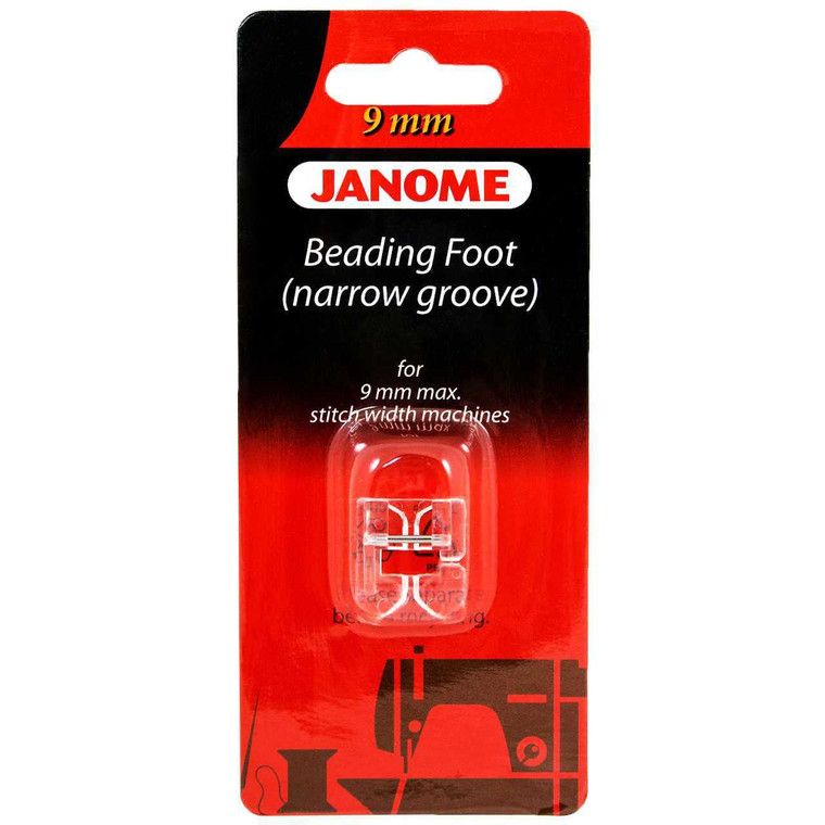 Beading Foot Narrow Groove