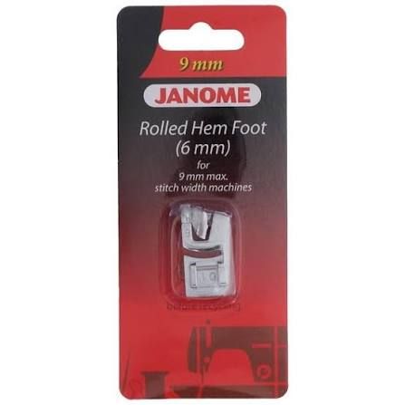 Rolled Hem Foot (6mm) 9mm