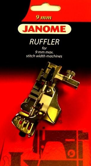 Ruffler 9mm Janome