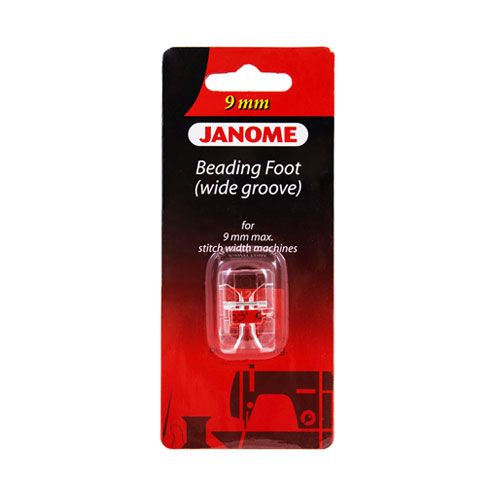 Beading Foot Wide Groove
