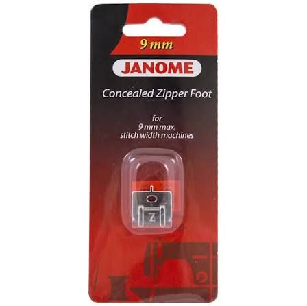 Conceal Zipper Foot 9mm