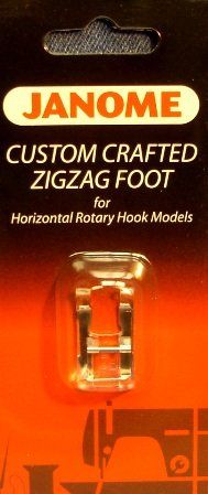 Custom Crafted Zig Zag Foot Janome F2