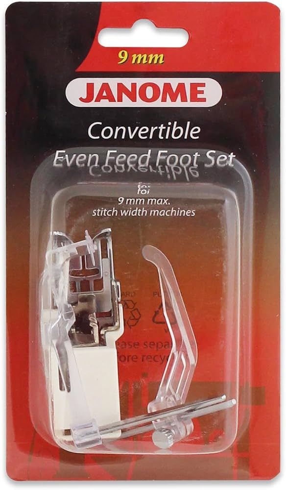 9mm Convertible Even Feed Foot Set