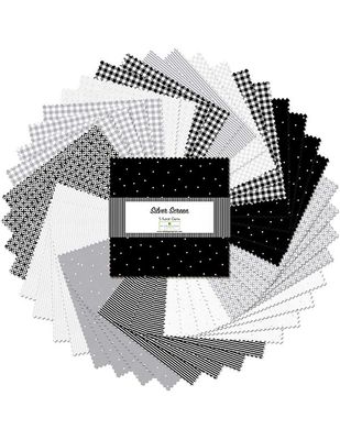 Silver Screen 5" Squares 42pcs