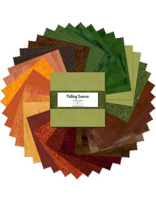 Falling Leaves 5" Charm Pack