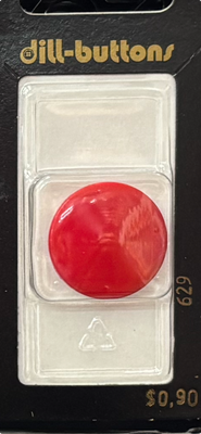 polyamide button red 629
