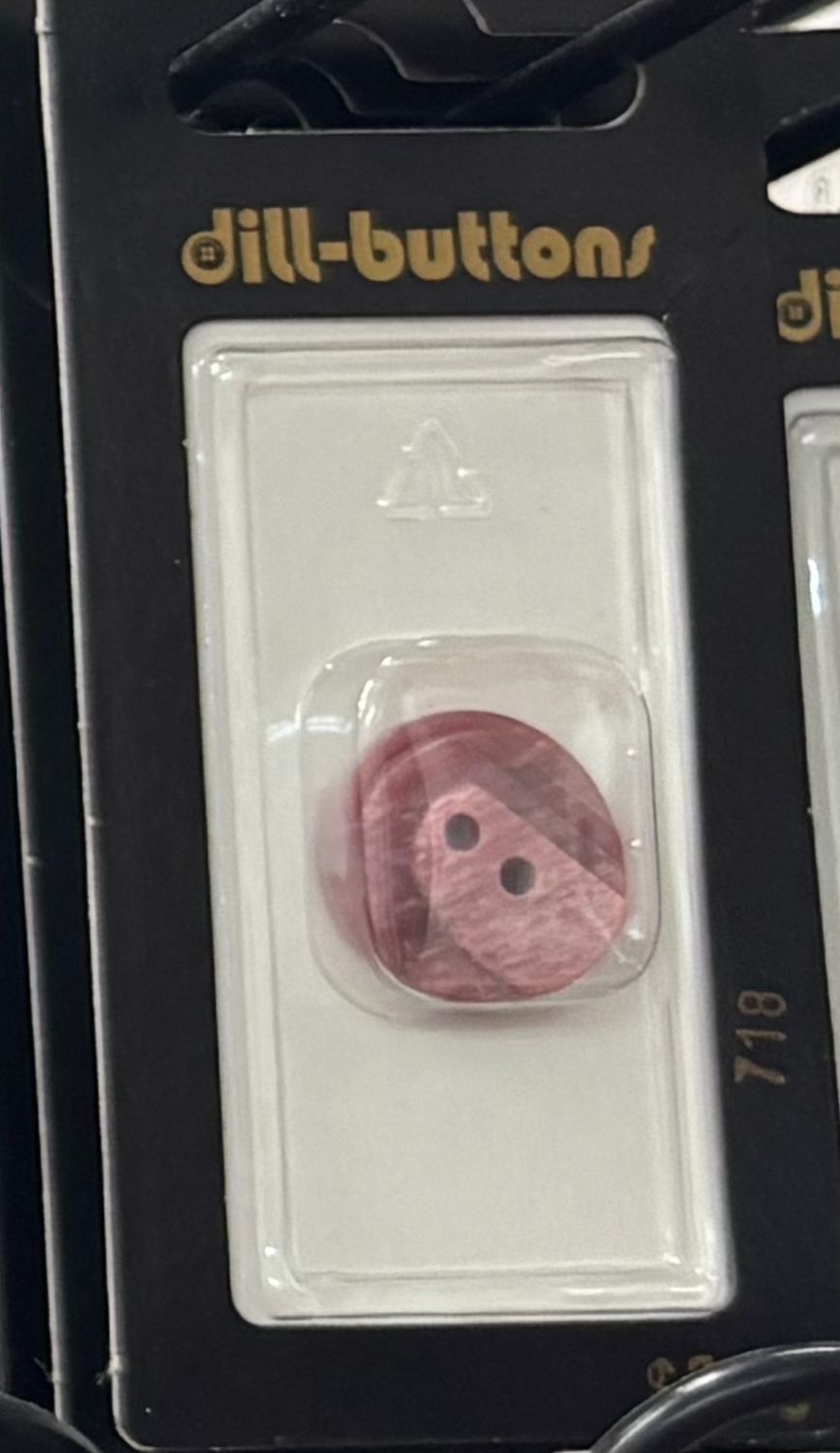 polyester button burgundy 718