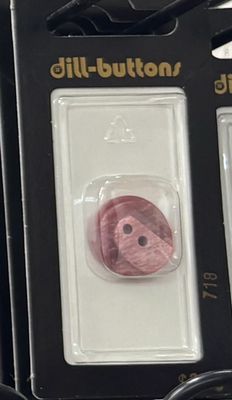 polyester button burgundy 718