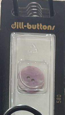 polyester button pink 580