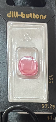 polyester button pink 564