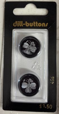 Polyamide Button Black 456
