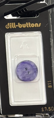polyester button purple 811