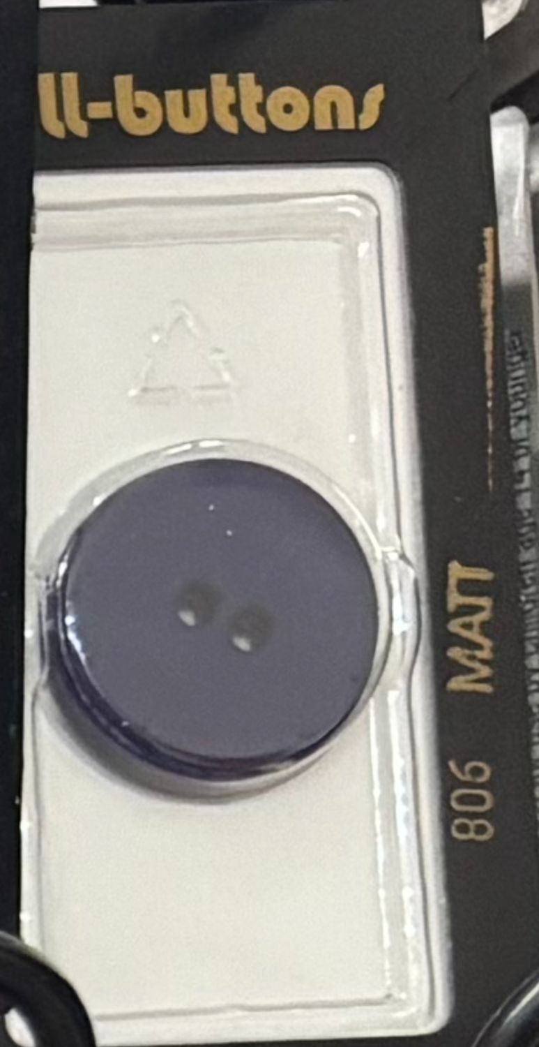 polyamide button purple 806
