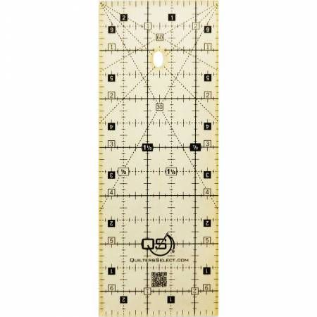 Quilters Select 2.5" x 6.5" Non-Slip Ruler
