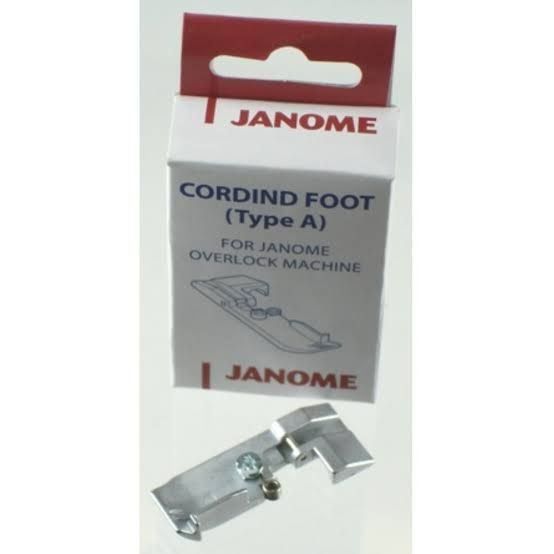 Cording Foot A  for Overlock Machine Janome
