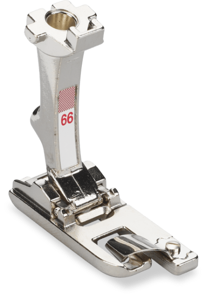 #66 New Zigzag Hemmer Foot 6mm Bernina