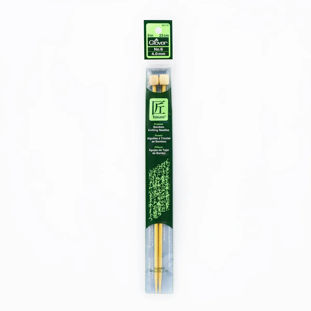 Clover 9" Single Pointed #6