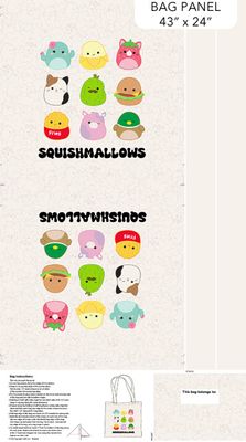 Squishmallows Bag Panel
