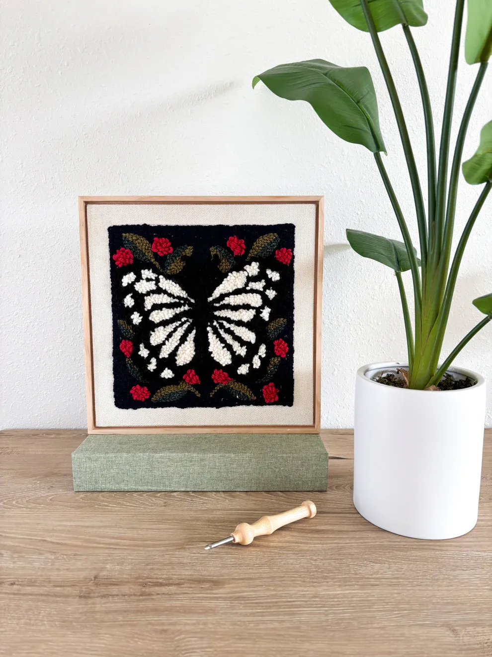 Spring Butterfly Punch Needle Box Kit