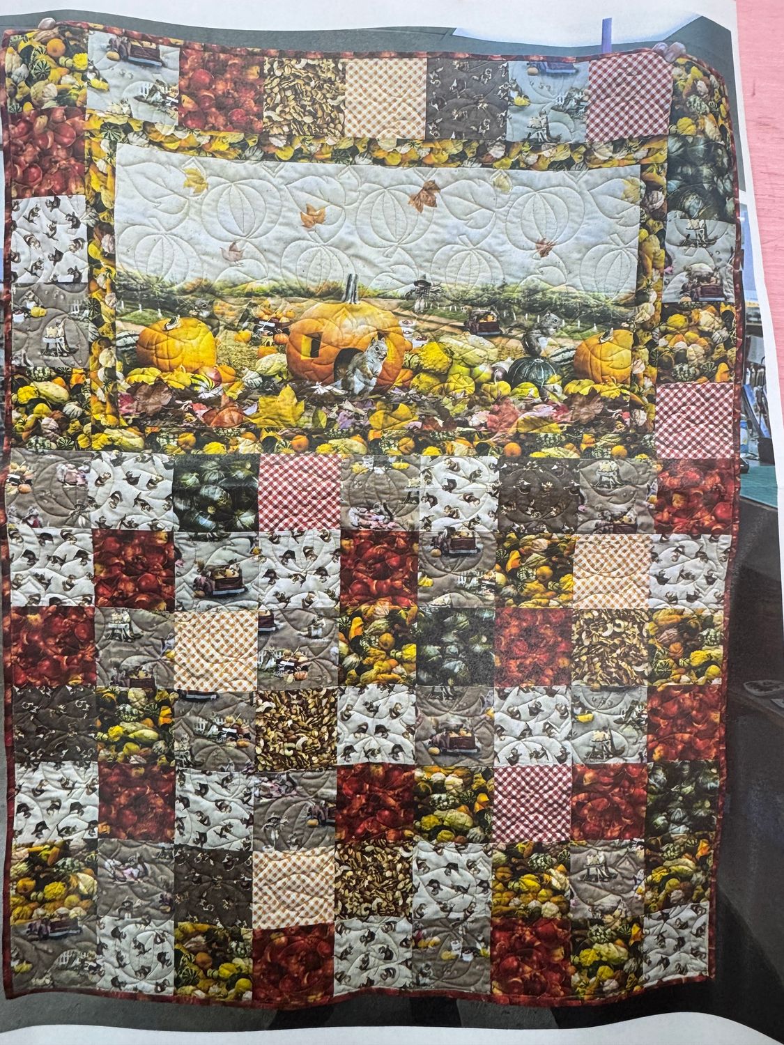 The Secret Life of Squirrels III Quilt Kit