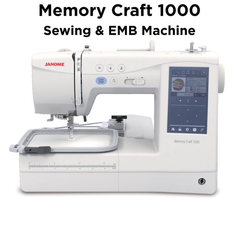 Janome Memory Craft 1000