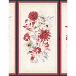 Scarlet Dreams Large Panel Multi