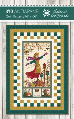 3 YD and A Panel Quilt Pattern