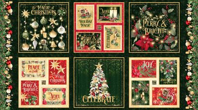 Merry &amp; Bright Craft Panel Multi