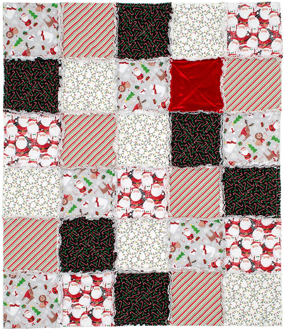 SANTA SUIT QUILT KIT BOX