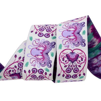 Tula Octogarden in Ultraviolet - 1-7/8" Ribbon