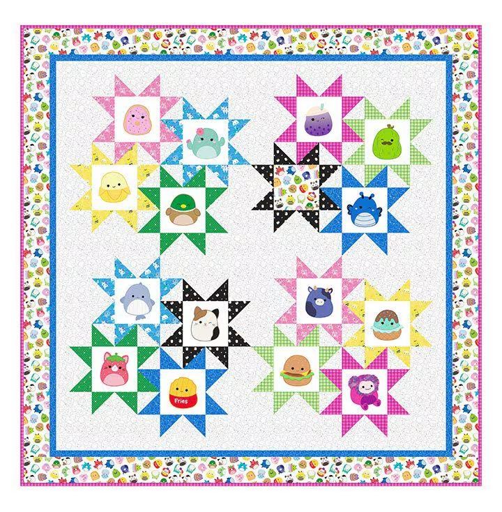 Squad Stars Squishmallows Quilt Kit